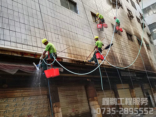 建筑外墙清洗1
